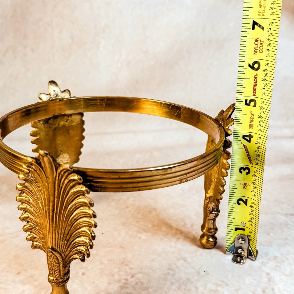 Brass Tripod Stand Display Holder - Picture 6 of 7